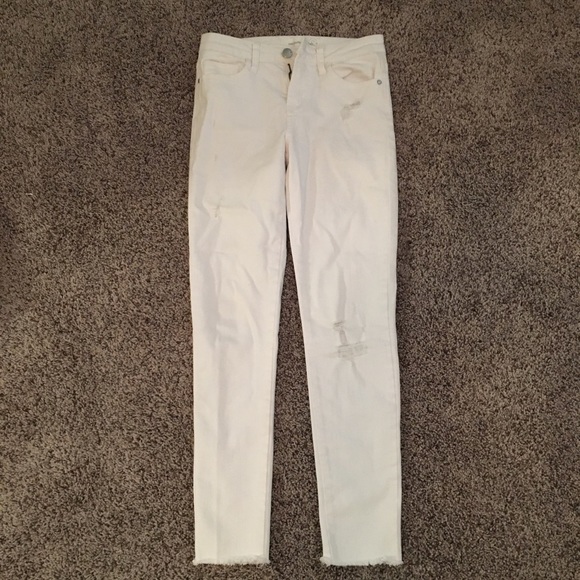 Girls White Jeans - Picture 1 of 2